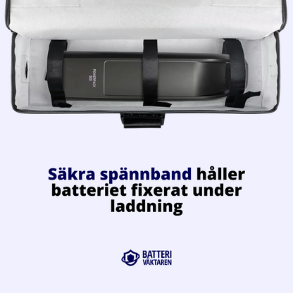 Batteriväktaren - Brandsäker väska för elcykelbatterier