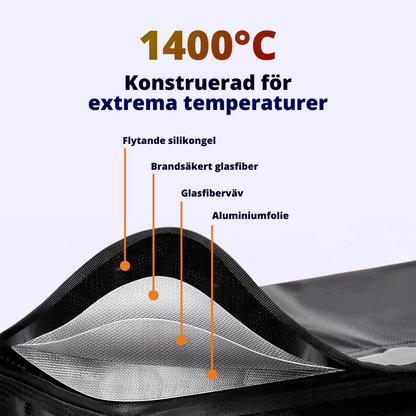 Batteriväktaren - Brandsäker väska för elcykelbatterier