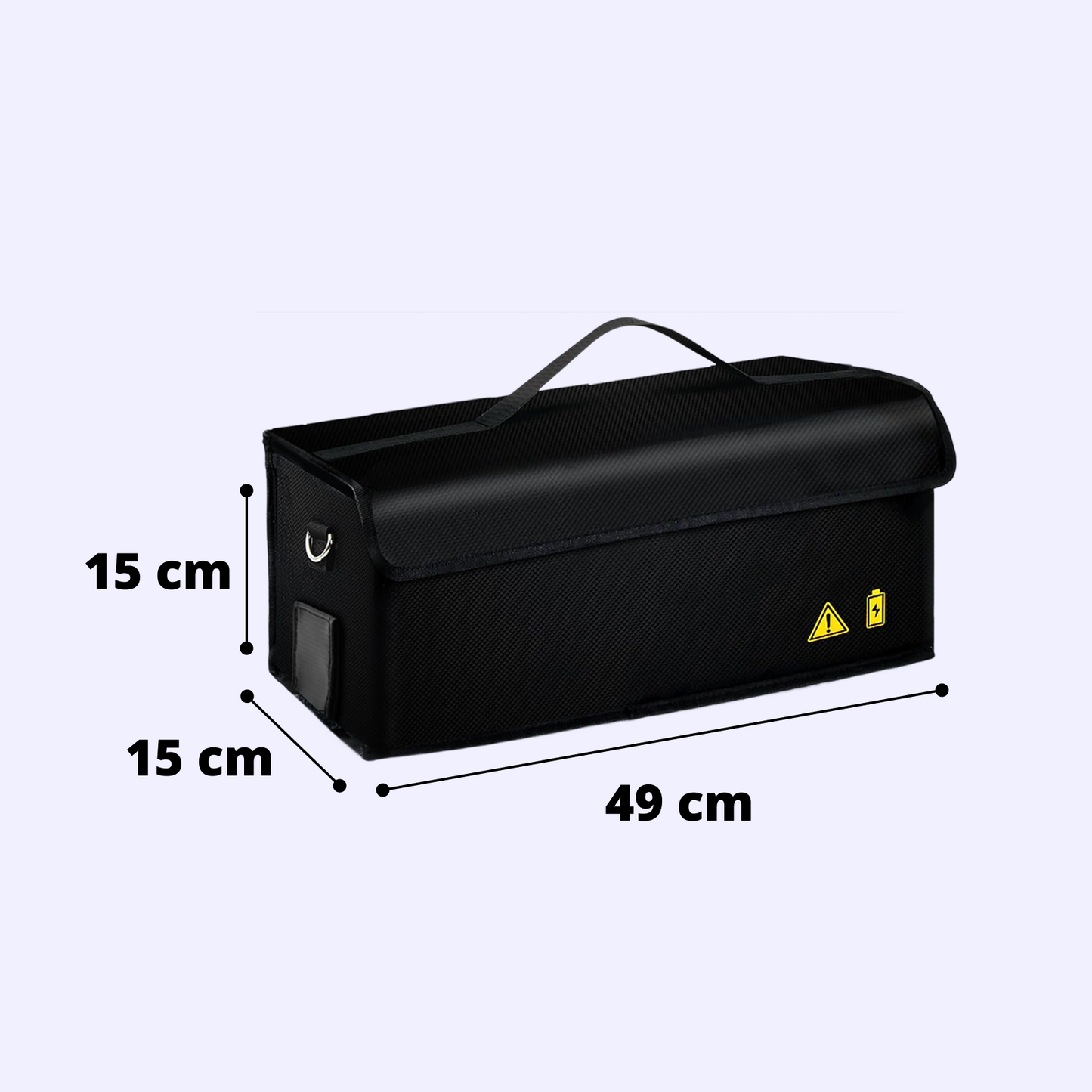 Batteriväktaren - Brandsäker väska för elcykelbatterier